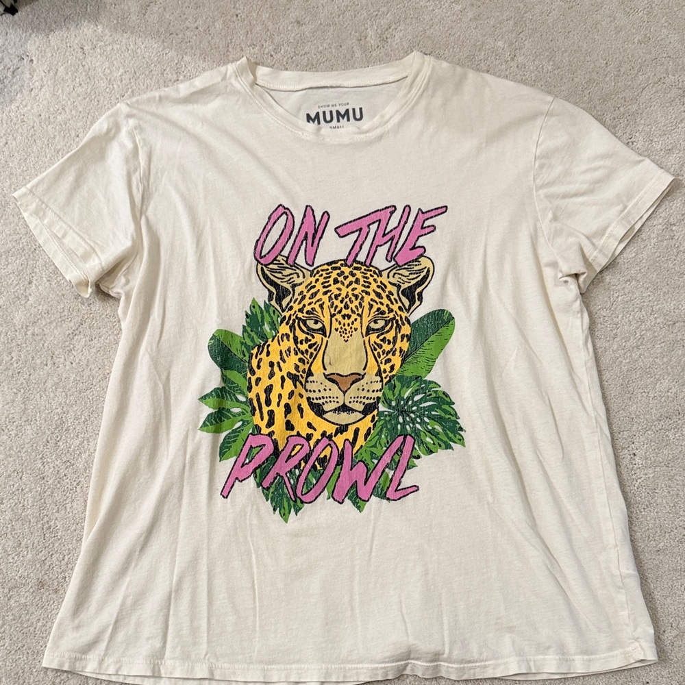 Show Me Your MuMu Cream Tee